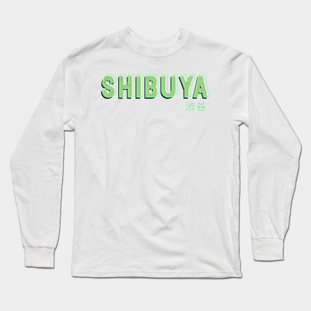 Shibuya Long Sleeve T-Shirt by MAGE